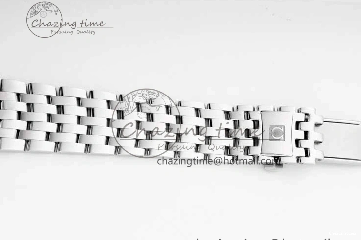 0123 De Ville SS DIWF 1:1 Best Edition Gray Dial SS Markers on SS Bracelet MIYOTA FlexibleFit 7851